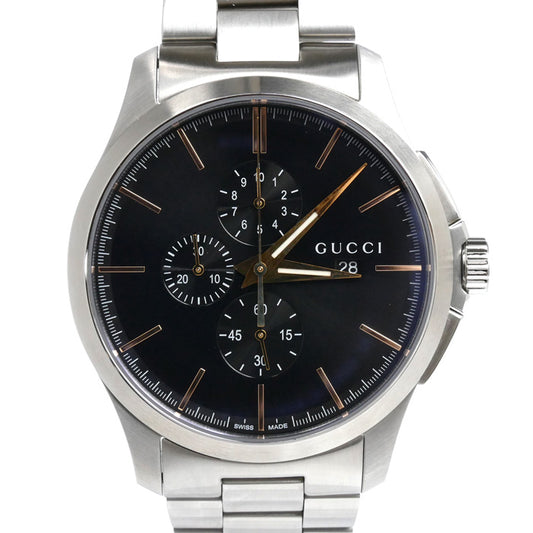 GUCCI グッチ Gタイムレス クロノグラフ 腕時計 電池式 126.2/YA126272 メンズ【中古】【美品】