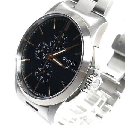 GUCCI グッチ Gタイムレス クロノグラフ 腕時計 電池式 126.2/YA126272 メンズ【中古】【美品】
