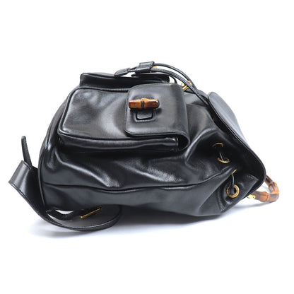 GUCCI グッチ バンブー リュック・デイパック ブラック 003.2058.0016 レディース【中古】