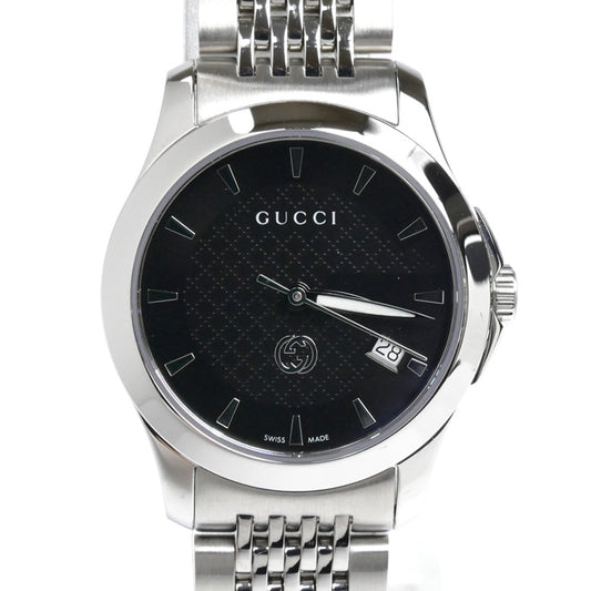 GUCCI グッチ Gタイムレス 腕時計 電池式 YA1265006/126.5 レディース【中古】【美品】