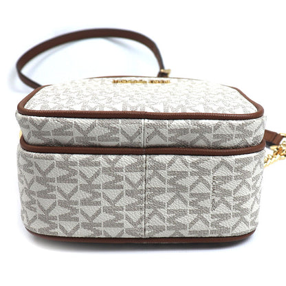 Michael Kors マイケルコース ET SET TRAVEL NS チェーン クロスボディ ミディアム ショルダーバッグ バニラ 35F1GTVC2B レディース【中古】