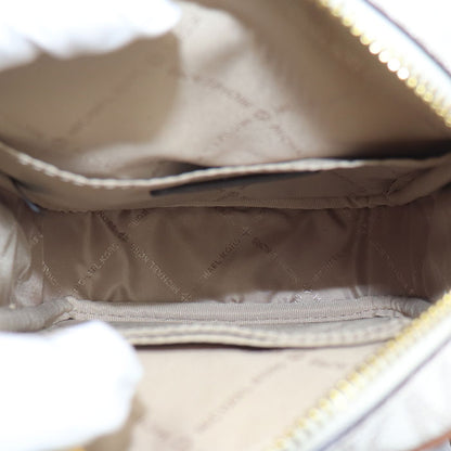 Michael Kors マイケルコース ET SET TRAVEL NS チェーン クロスボディ ミディアム ショルダーバッグ バニラ 35F1GTVC2B レディース【中古】