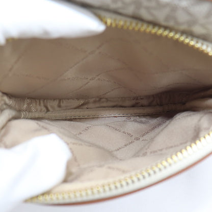 Michael Kors マイケルコース ET SET TRAVEL NS チェーン クロスボディ ミディアム ショルダーバッグ バニラ 35F1GTVC2B レディース【中古】