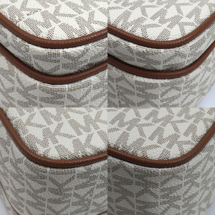 Michael Kors マイケルコース ET SET TRAVEL NS チェーン クロスボディ ミディアム ショルダーバッグ バニラ 35F1GTVC2B レディース【中古】