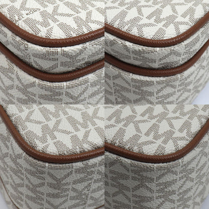 Michael Kors マイケルコース ET SET TRAVEL NS チェーン クロスボディ ミディアム ショルダーバッグ バニラ 35F1GTVC2B レディース【中古】