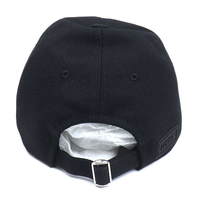 LOEWE ロエベ パッチ キャップ キャップ ブラック K820358X88 M ユニセックス【中古】