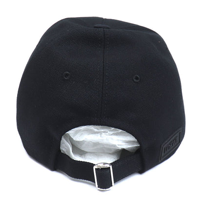 LOEWE ロエベ パッチ キャップ キャップ ブラック K820358X88 M ユニセックス【中古】