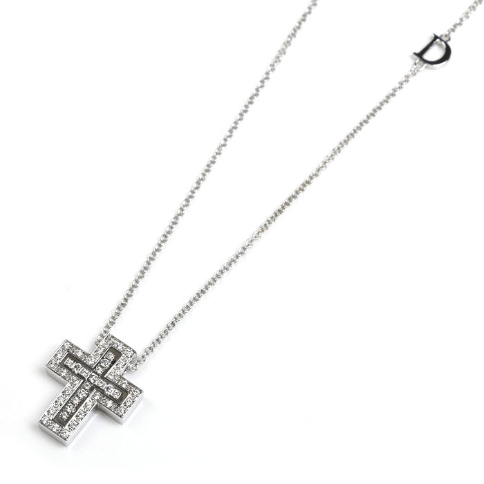 Damiani ダミアーニ K18WG ホワイトゴールド ベルエポック XXS ネックレス 20083507 ダイヤモンド 4.2g 40/45cm レディース【中古】【美品】