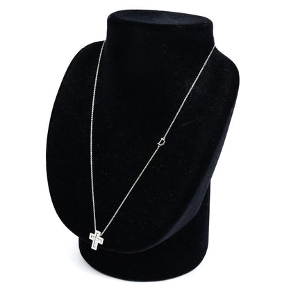 Damiani ダミアーニ K18WG ホワイトゴールド ベルエポック XXS ネックレス 20083507 ダイヤモンド 4.2g 40/45cm レディース【中古】【美品】