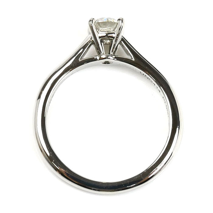 CARTIER カルティエ Pt950プラチナ ソリテール リング・指輪 N4139250 ダイヤモンド0.40ct 8号 48 3.9g レディース【中古】【美品】