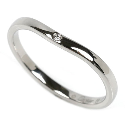 CARTIER カルティエ Pt950プラチナ バレリーナ ウェディング リング・指輪 B4092959 ダイヤモンド 19号 59 3.6g レディース【中古】【美品】