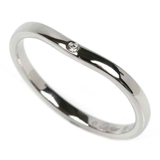 CARTIER カルティエ Pt950プラチナ バレリーナ ウェディング リング・指輪 B4092959 ダイヤモンド 19号 59 3.6g レディース【中古】【美品】