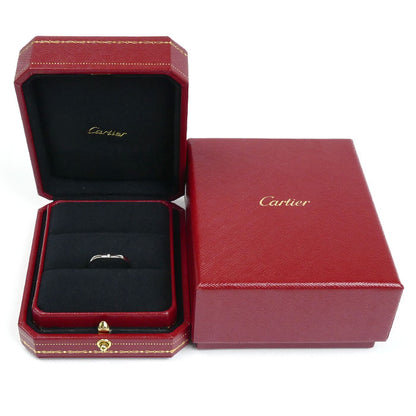 CARTIER カルティエ Pt950プラチナ バレリーナ ウェディング リング・指輪 B4092959 ダイヤモンド 19号 59 3.6g レディース【中古】【美品】