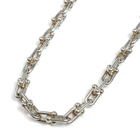 TIFFANY&Co. ティファニー シルバー925 スモール ハードウェア リンク ネックレス 60153093 44.9g 45.5cm ユニセックス【中古】