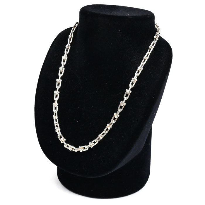 TIFFANY&Co. ティファニー シルバー925 スモール ハードウェア リンク ネックレス 60153093 44.9g 45.5cm ユニセックス【中古】
