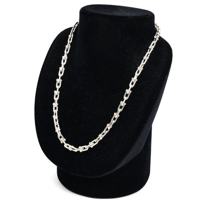 TIFFANY&Co. ティファニー シルバー925 スモール ハードウェア リンク ネックレス 60153093 44.9g 45.5cm ユニセックス【中古】