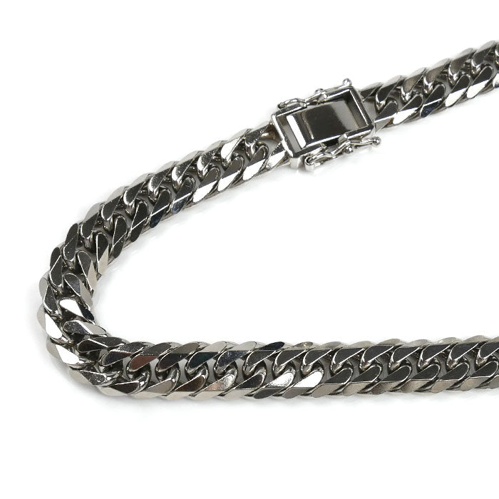 Pt850プラチナ ネックレス 喜平6面Wカット 100.1g 51cm メンズ【中古】