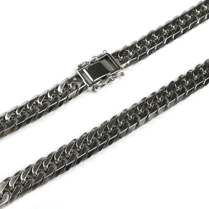 Pt850プラチナ ネックレス 喜平6面Wカット 100.1g 51cm メンズ【中古】