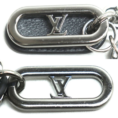 LOUIS VUITTON ルイ・ヴィトン LV シグネチャー チェーン キーホルダー グレー M00927 AK3234 メンズ【中古】