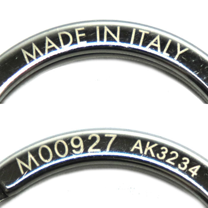 LOUIS VUITTON ルイ・ヴィトン LV シグネチャー チェーン キーホルダー グレー M00927 AK3234 メンズ【中古】