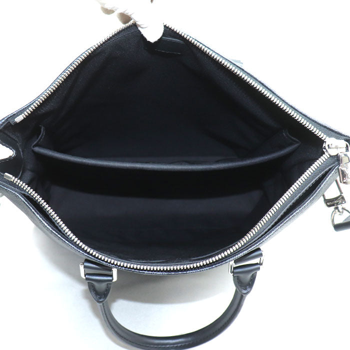 LOUIS VUITTON ルイ・ヴィトン アントン 2Wayショルダーバッグ ダミエ グラフィット ブラック グレー N40000 IC メンズ【中古】【美品】