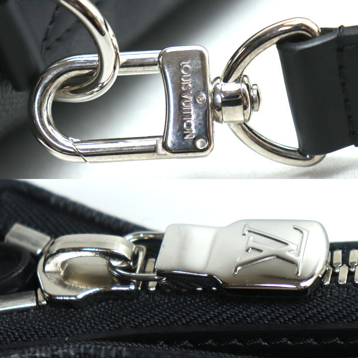 LOUIS VUITTON ルイ・ヴィトン アントン 2Wayショルダーバッグ ダミエ グラフィット ブラック グレー N40000 IC メンズ【中古】【美品】