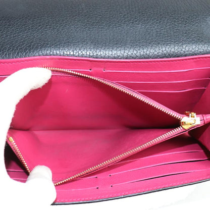 LOUIS VUITTON ルイ・ヴィトン ポルトフォイユ･カプシーヌ 長財布 ブラック M61248 NZ3107 レディース【中古】