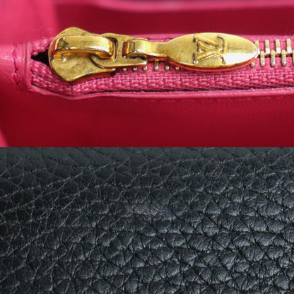 LOUIS VUITTON ルイ・ヴィトン ポルトフォイユ･カプシーヌ 長財布 ブラック M61248 NZ3107 レディース【中古】