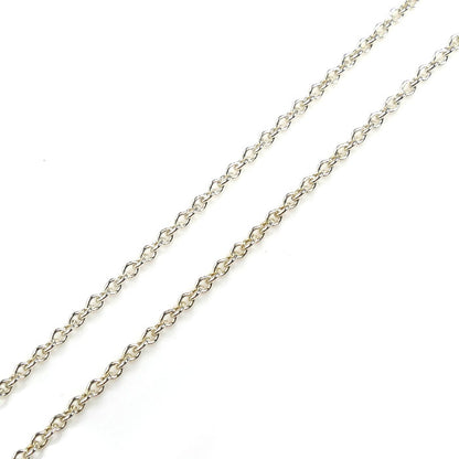 TIFFANY&Co. ティファニー シルバー925 バイザヤード ネックレス 60017891 ダイヤモンド 1.5g 41cm レディース【中古】