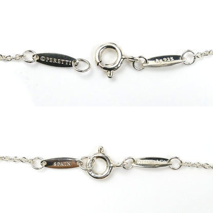 TIFFANY&Co. ティファニー シルバー925 バイザヤード ネックレス 60017891 ダイヤモンド 1.5g 41cm レディース【中古】