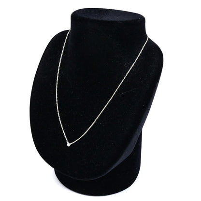 TIFFANY&Co. ティファニー シルバー925 バイザヤード ネックレス 60017891 ダイヤモンド 1.5g 41cm レディース【中古】