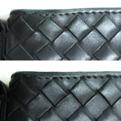 BOTTEGAVENETA ボッテガヴェネタ イントレチャート ショルダーバッグ グレー 276357 メンズ【中古】