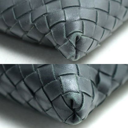 BOTTEGAVENETA ボッテガヴェネタ イントレチャート ショルダーバッグ グレー 276357 メンズ【中古】