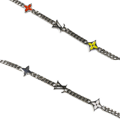 LOUIS VUITTON ルイ・ヴィトン メタル モノグラム ロウ ネックレス M01951 RM1214 26.3g 65cm レディース【中古】