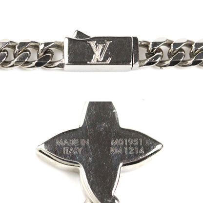 LOUIS VUITTON ルイ・ヴィトン メタル モノグラム ロウ ネックレス M01951 RM1214 26.3g 65cm レディース【中古】
