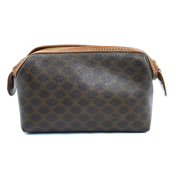 CELINE セリーヌ マカダム ポーチ レディース【中古】