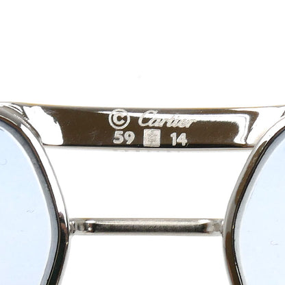 CARTIER カルティエ メガネ ブルー 度入 ユニセックス 59□14 140 【中古】