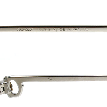 CARTIER カルティエ メガネ ブルー 度入 ユニセックス 59□14 140 【中古】