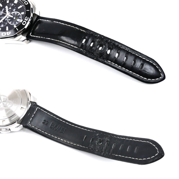 TAG HEUER タグホイヤー アクアレーサー 腕時計 電池式 CAY111A クロノ メンズ【中古】