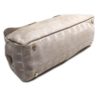 CHANEL シャネル ニュートラベルライン ボストン ボストンバッグ ベージュ A15828 レディース【中古】