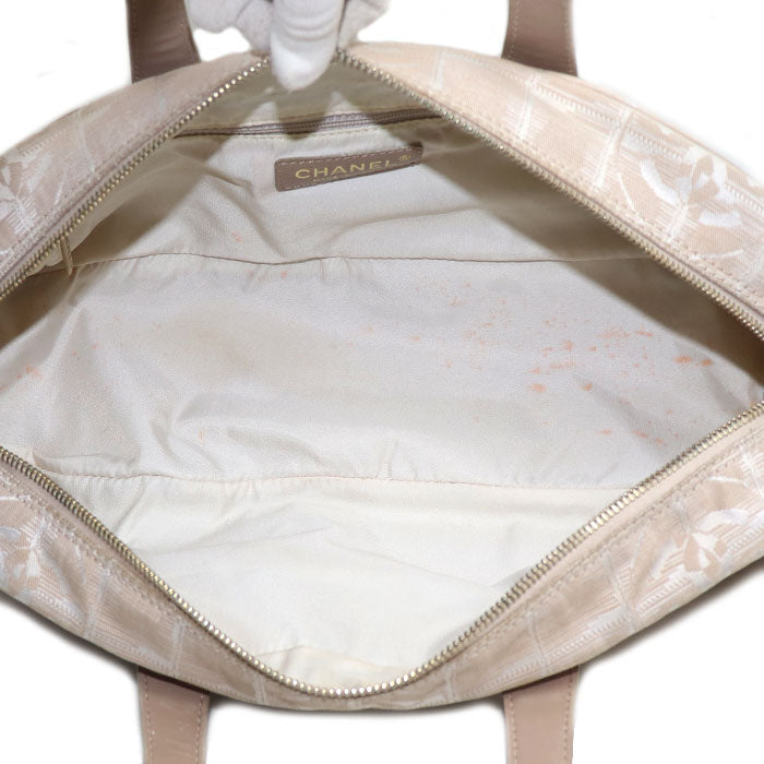 CHANEL シャネル ニュートラベルライン ボストン ボストンバッグ ベージュ A15828 レディース【中古】