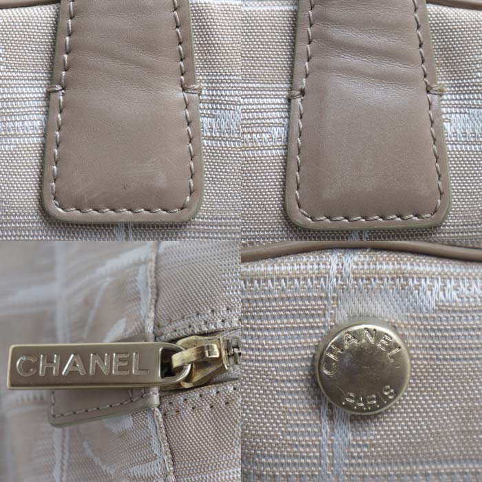 CHANEL シャネル ニュートラベルライン ボストン ボストンバッグ ベージュ A15828 レディース【中古】