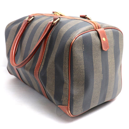 FENDI フェンディ ペカン ボストンバッグ カーキ ブラウン レディース【中古】