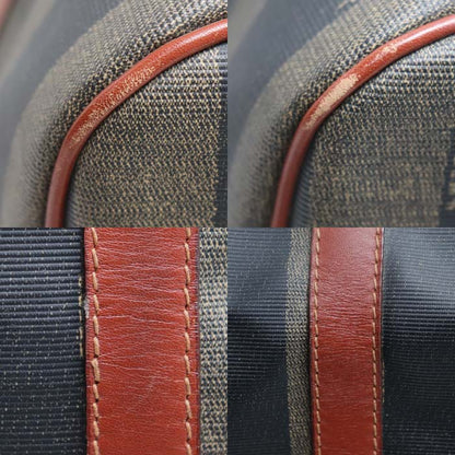 FENDI フェンディ ペカン ボストンバッグ カーキ ブラウン レディース【中古】