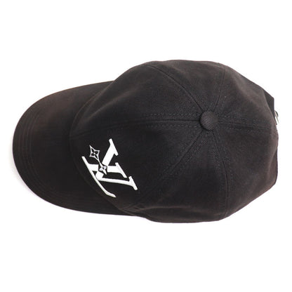 LOUIS VUITTON ルイ・ヴィトン LV スマッシュ キャップ ブラック M7608M WA2244 M ユニセックス【中古】