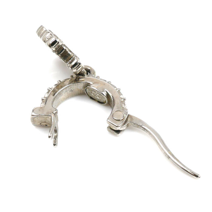 CHANEL シャネル ココマーク　ラインストーン ピアス 3.3g レディース【中古】