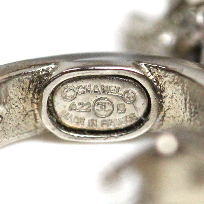 CHANEL シャネル ココマーク　ラインストーン ピアス 3.3g レディース【中古】