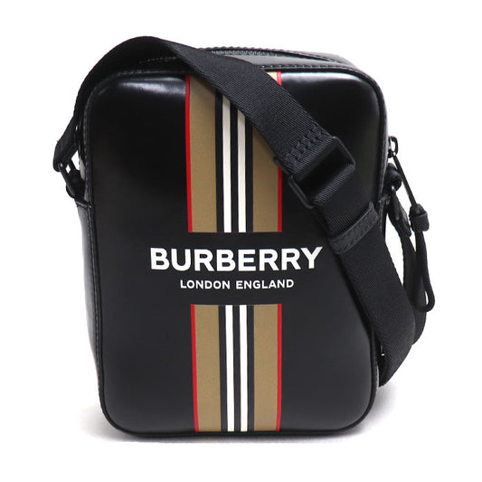 BURBERRY バーバリー THORNTON ショルダーバッグ ブラック 8030016 ノバチェック ユニセックス【中古】【美品】