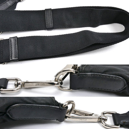 PRADA プラダ ショルダーバッグ ブラック BT0715 ユニセックス【中古】