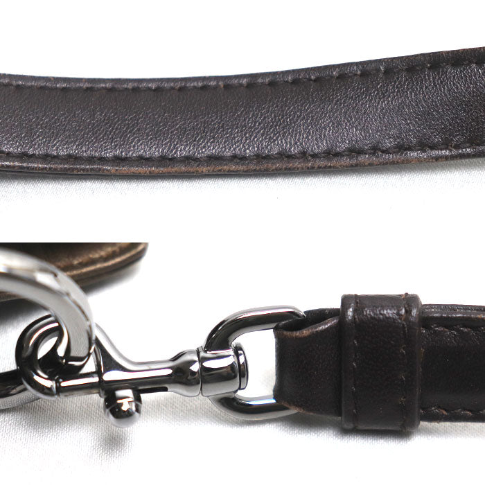 LOEWE ロエベ フラメンコ レザー 2Wayショルダーバッグ ブラウン レディース【中古】